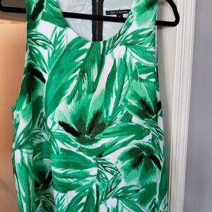 Zac & Rachel Tropical Green Leaf Tank